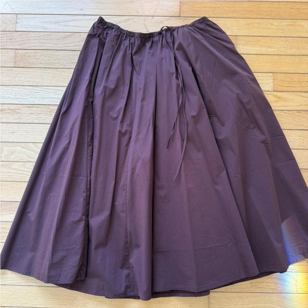 HOUSE OF CB 'Kitty' & ‘Cora’ Rich Brown Gathered Midi Skirt Set NWOT - Picture 12 of 12